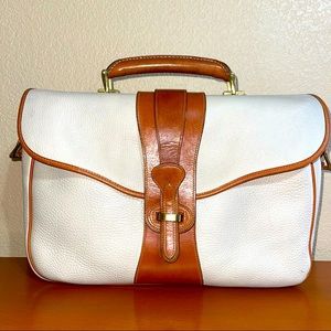 Vintage Dooney & Bourke Legal Brief Briefcase R12